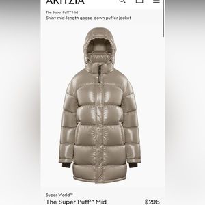 Aritzia Super Puff - MIDI. Size M. Worn a handful of times.